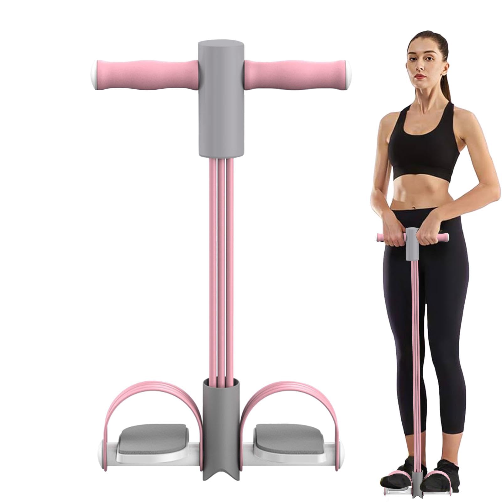 Tummy Trimmer for Home Gym Exercise Multifunction Resistance Training Resistance Band Abdominal Trainer Sit-Up Training Equipment Leg Exercise Ab exercise Full Body Exercise Sit-up Pull Rope