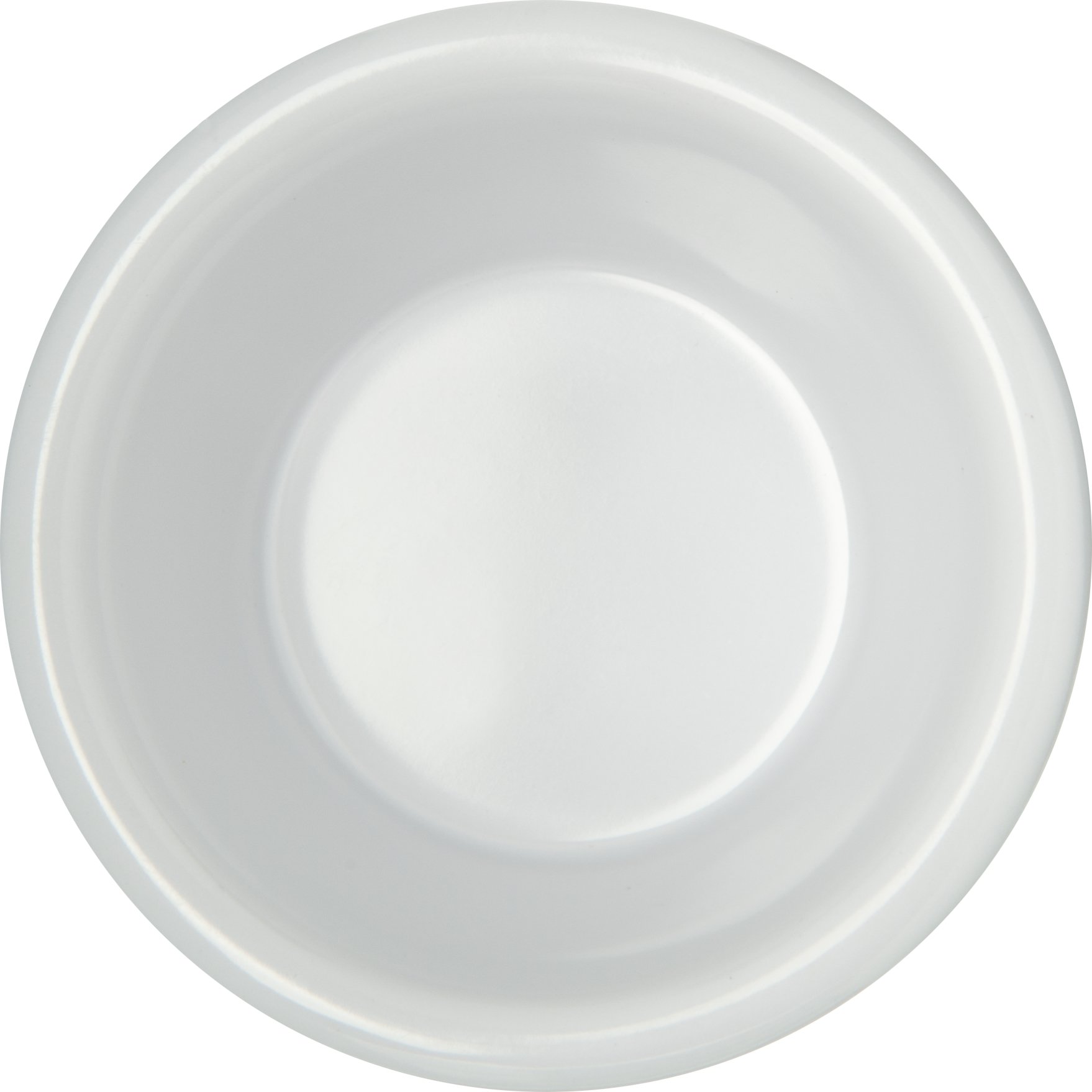 Melamina Smooth Ramequin 2 oz - Blanco