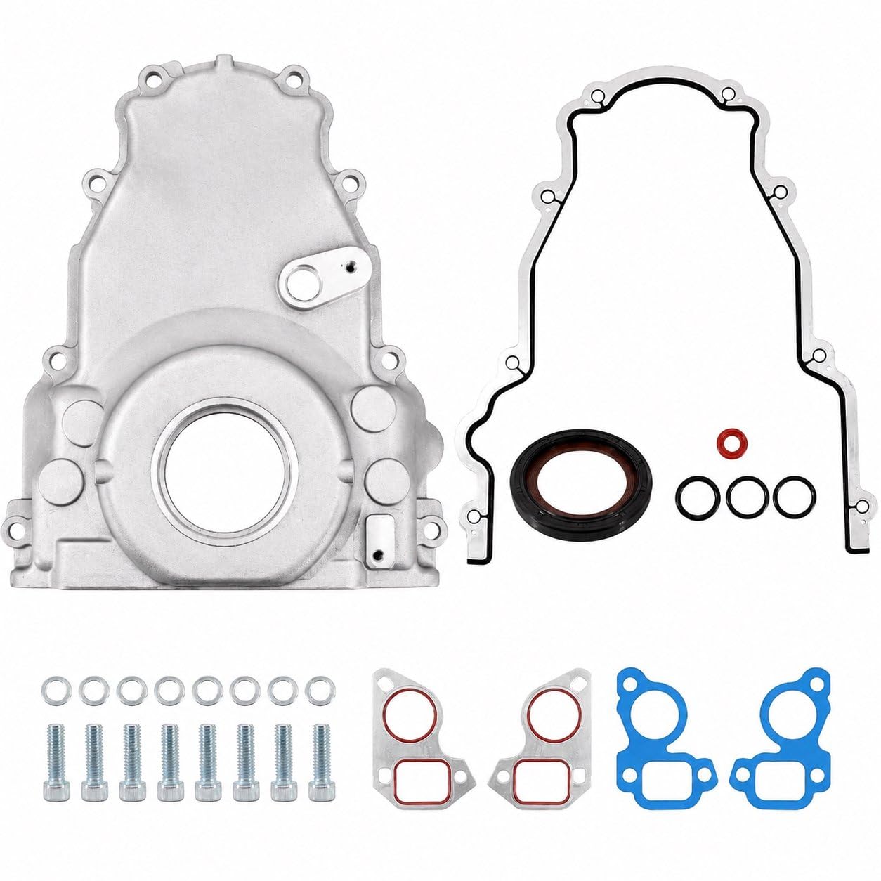 LS Front Timing Cover Non-VVT Kit for LS2 LS3 Gen IV 4.8 5.3 6.0 6.2