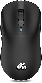 Ant Esports Diamondback 55 Smartchoice Wireless Gaming Mouse, Tri-Mode 2.4GHz Bluetooth Wired, PixArt PAW3311 Sensor, 2400 Price In India