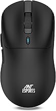 Ant Esports Diamondback 55 Smartchoice Wireless Gaming Mouse, Tri-Mode 2.4GHz Bluetooth Wired, PixArt PAW3311 Sensor, 2400...