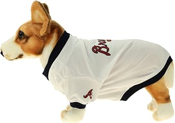 MLB White Baseball Jersey, Atlanta Braves Small