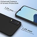 Pikkme Vivo Y12s / Y20 / Y20i / Y20G Back Cover Soft Matte Liquid Silicone TPU | Camera Protection | Shockproof Slim Back Case for Vivo Y12s / Y20 / Y20i / Y20G (Black) gallery image