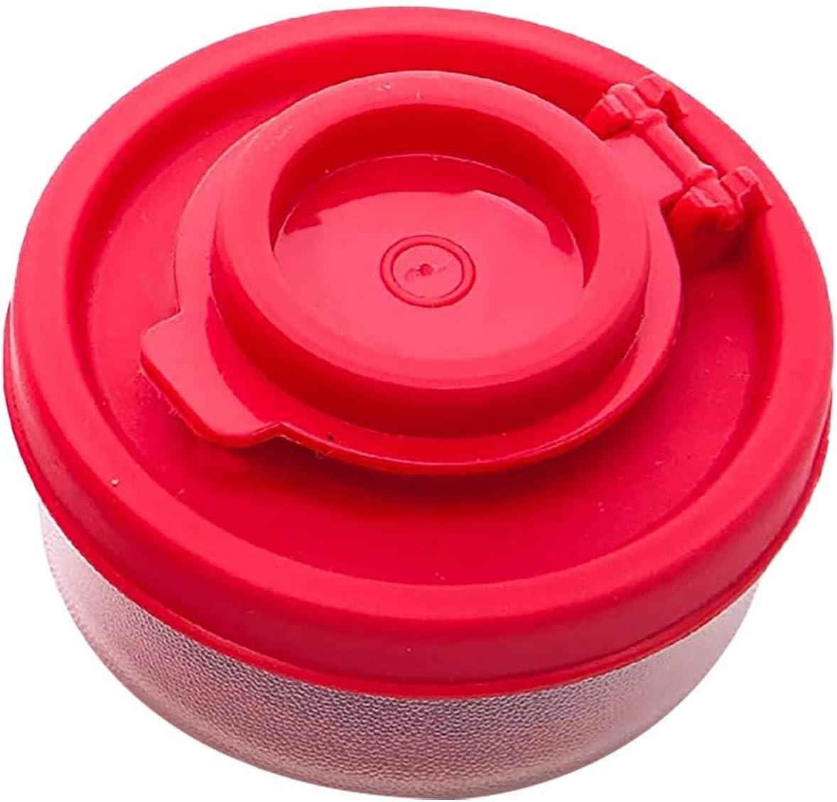 Set Di 2 Mini Barattoli In Plastica Rossi Per Condimenti – Ermetici E Portatili, Per Spezie, Sale E Pepe, Ideali Per Campeggio E Picnic