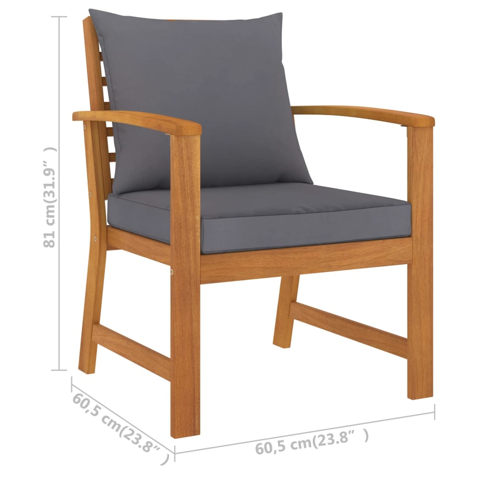 Chusui 5-częściowy zestaw mebli ogrodowych z nakładkami, lounge, meble na balkon, tarasy, meble wypoczynkowe, meble ogrodowe, meble ogrodowe, balkon, lounge, lite drewno akacjowe