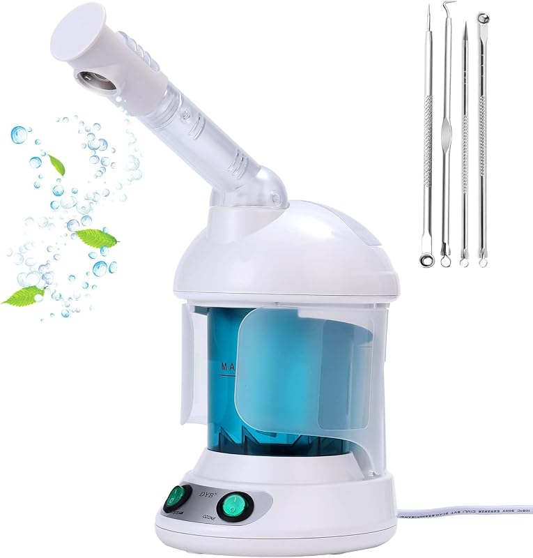 Vaporizador facial portátil DYB com pulverizador giratório 360°, faixa de cabeça e kit de ferramentas de aço, modelo KD2328