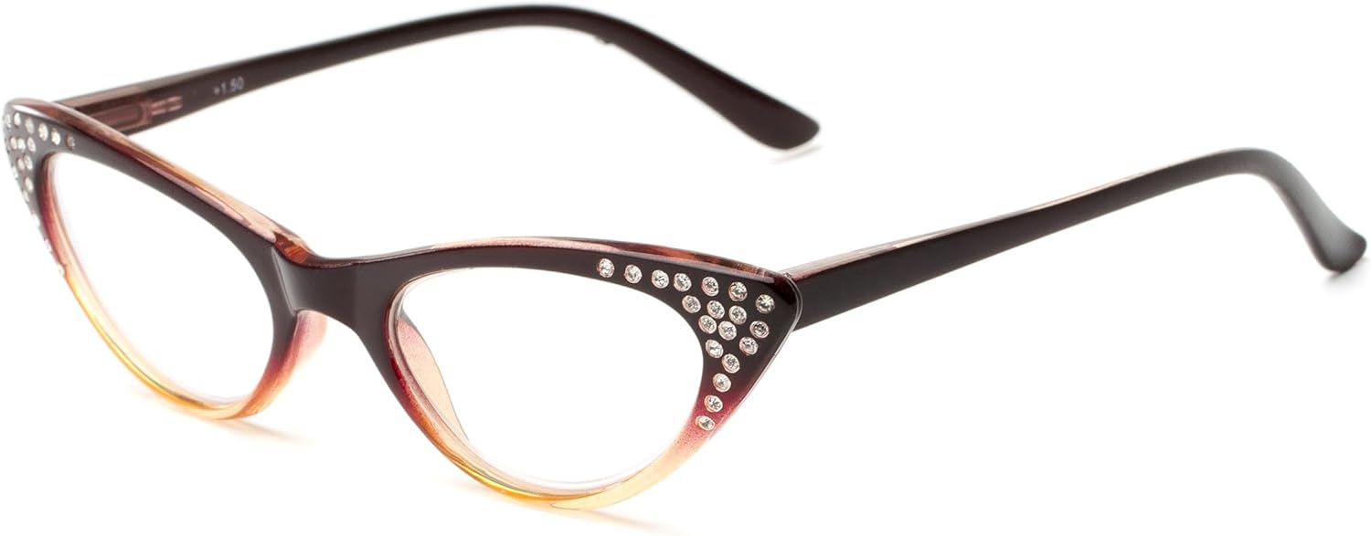 Readers.com Reading Glasses: The Paulina cat-eye Style for female