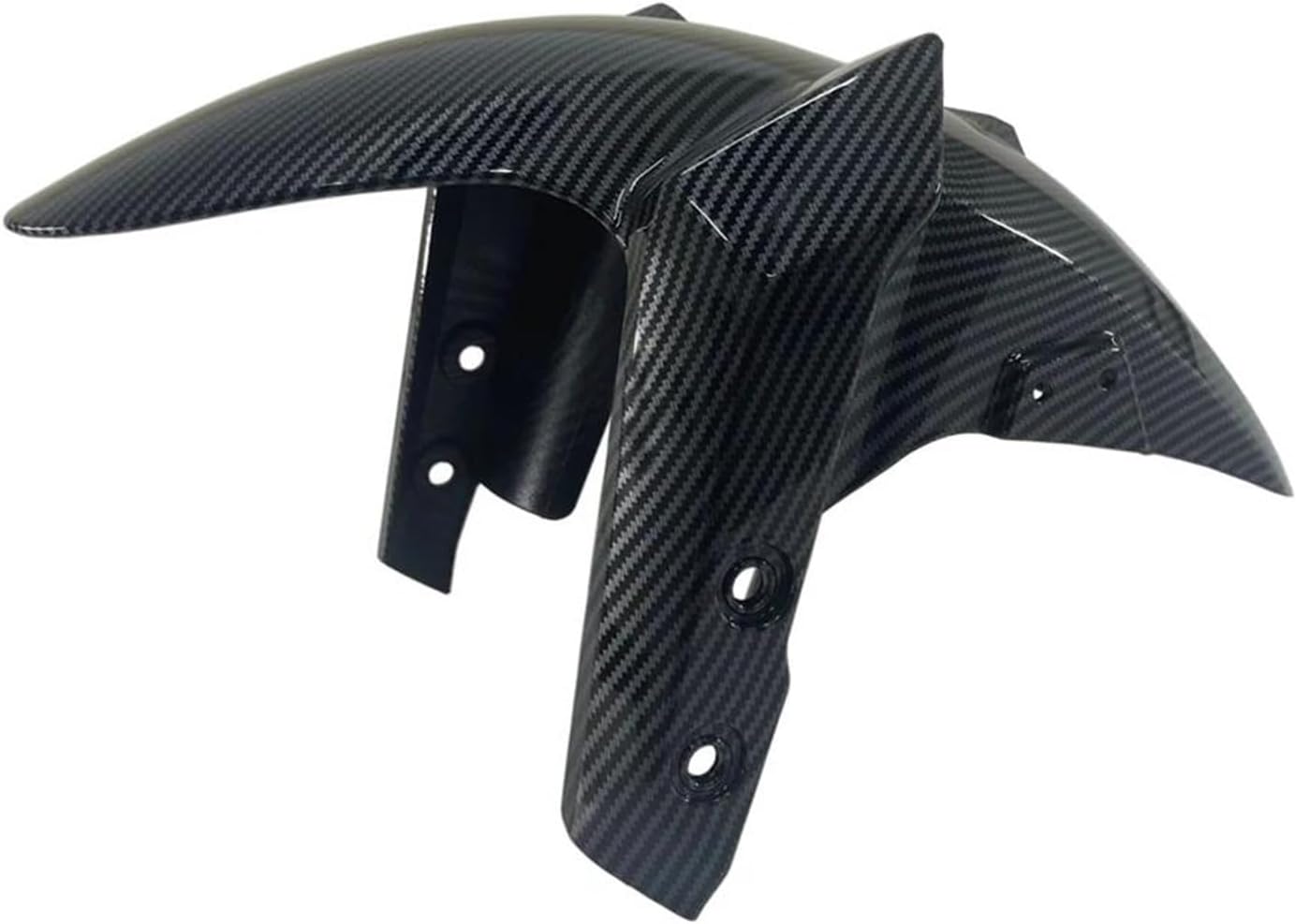 Motorbike Fenders for MT-09 for MT09 for FZ09 for FZ 09 for MT 09 for FZ-09 2014 2015 2016 2017 2018 2019 2020 Front Splash Guard Fender Splash Extender(Matte Black Plastic)