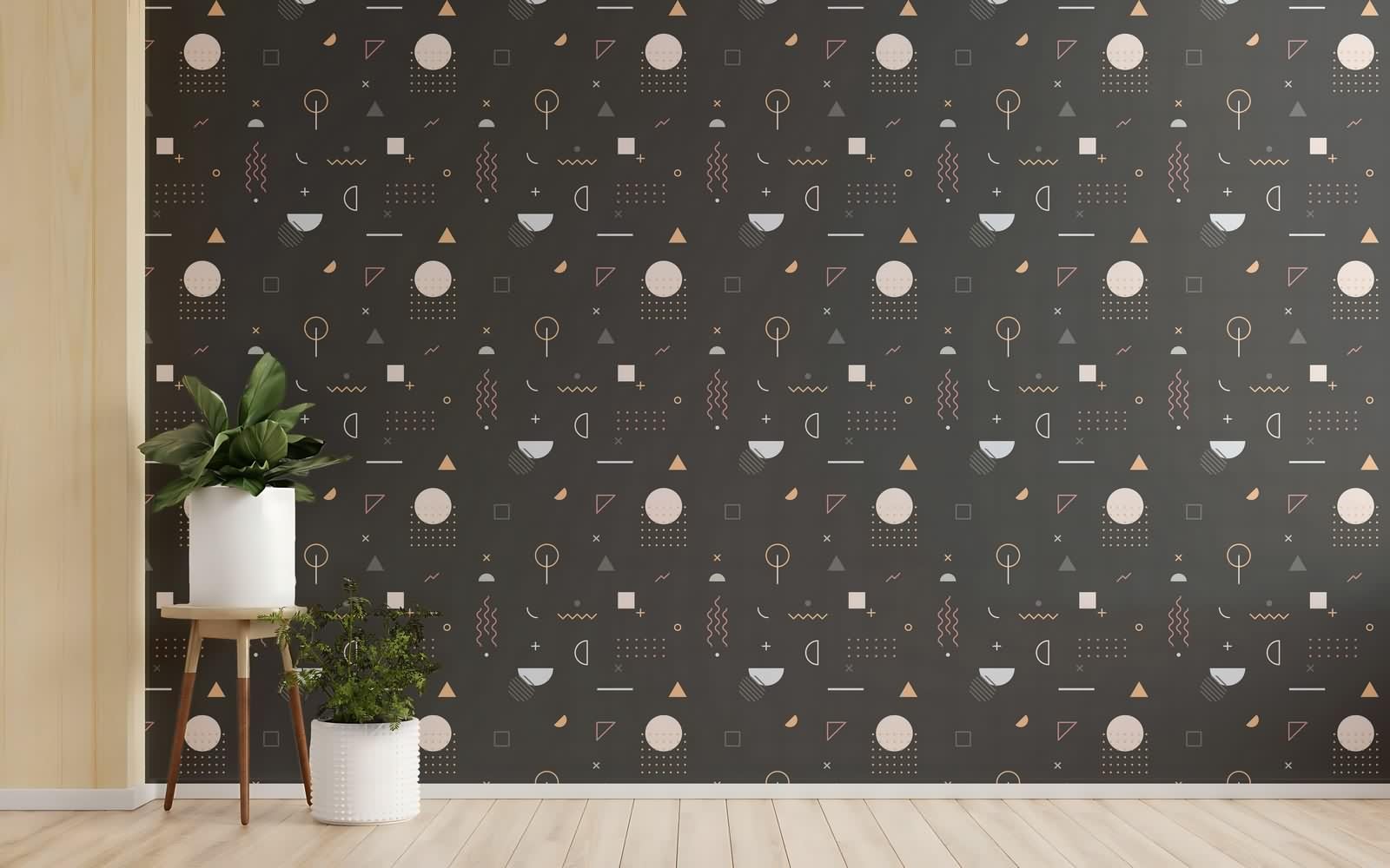 Enduit Meuble Geometrique Elegant 45x1200cm