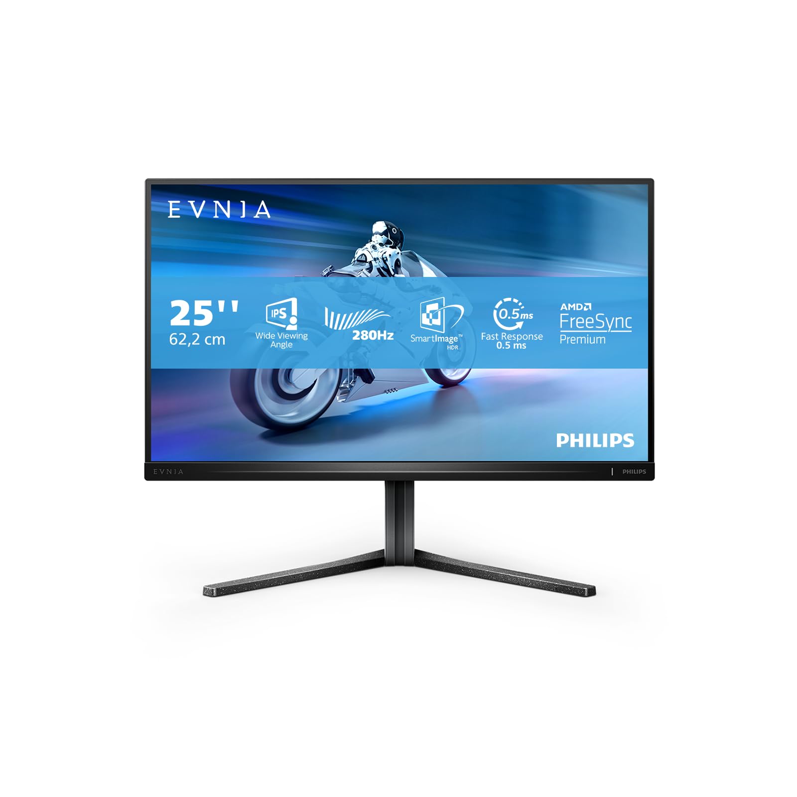 Philips Evnia 25M2N5200P - 24.5 Inch FHD Gaming Monitor, 280Hz