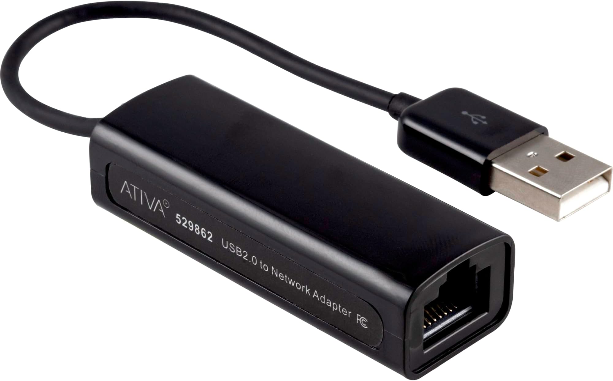Ativa® USB 2.0 to Network Adapter, 27562 Electronics