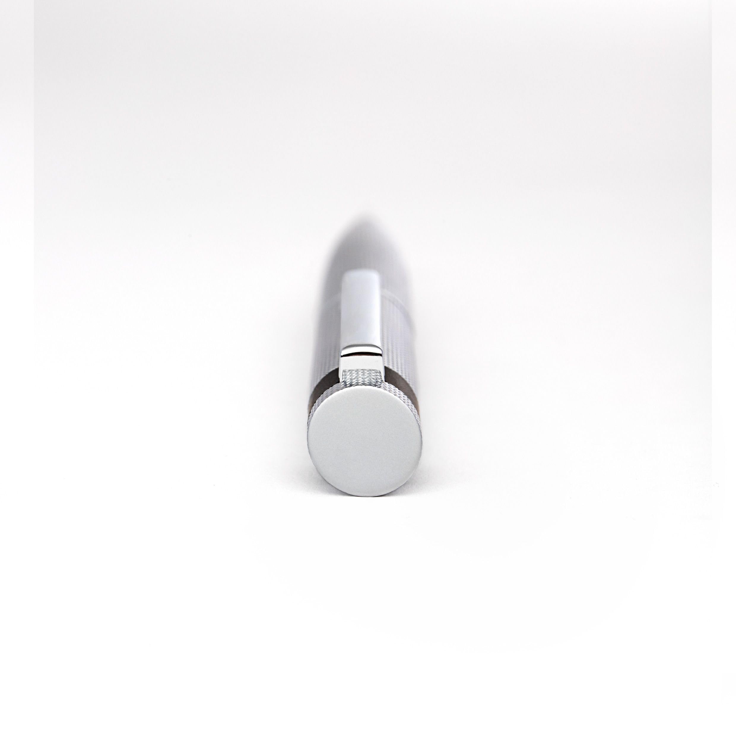 Hugo Boss Loop Diamond mosiężny chrom długopis, Długość: 14,6 cm, Kolor atramentu: niebieski, HSW3674B