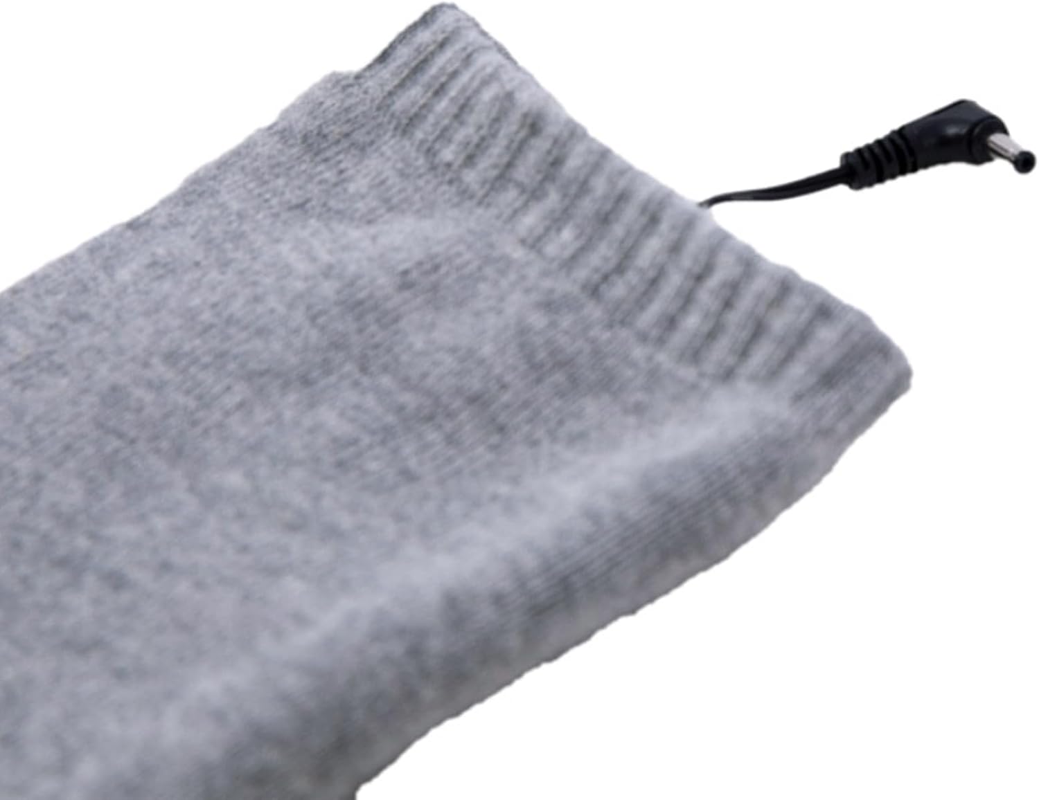 Electric Heated Socks - 7.87 Inches Warming Socks 3 Heat Levels for Cold Weather Skiing Riding Work, Thermal Foot Warmer Gear with Anti-Slip Design, Battery Heating Sock for Outdoor Activities