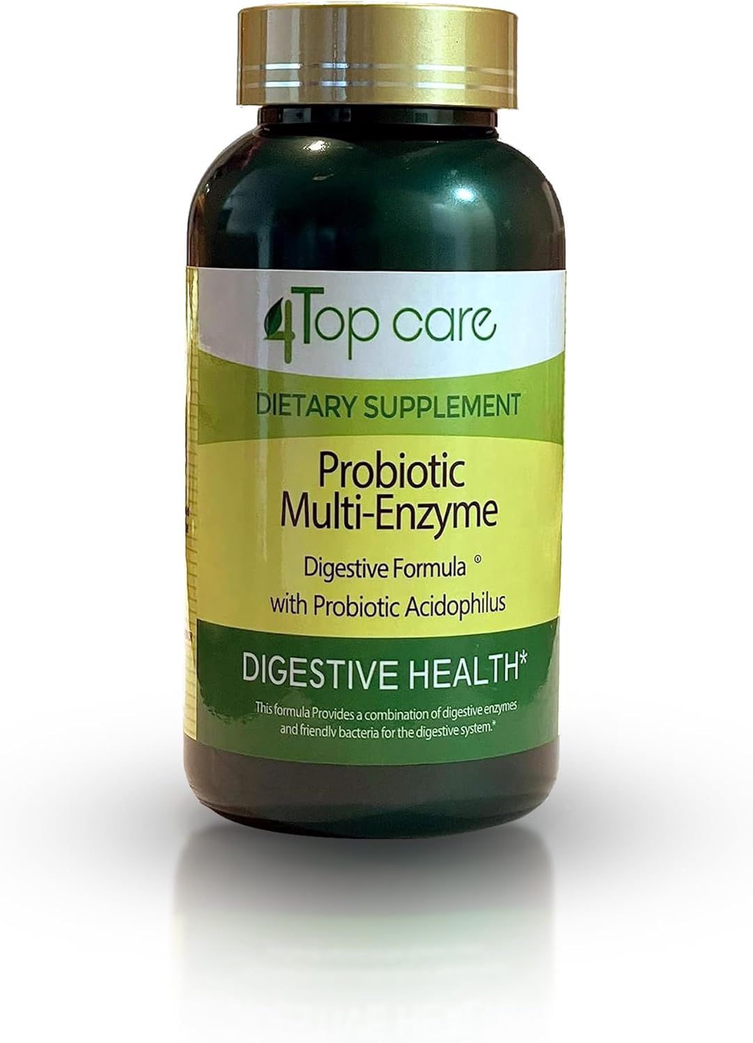 4 Top Care Probiotic MultiEnzyme Digestive Health