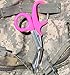 Trauma Shears with Carabiner - Stainless Steel Bandage Scissors for Surgical, EMT, EMS, Medical, Nursing, and Veterinary Use, First Aid Supplies and Accessories, 7.5-inch, Pink