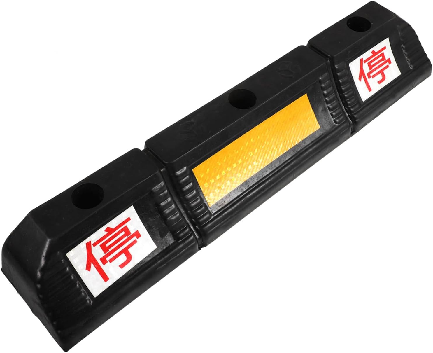 Parking Stopper for Garage Car Stopper Rubber Parking Lot Stopper Stopper for Vehicles Driveway Stop