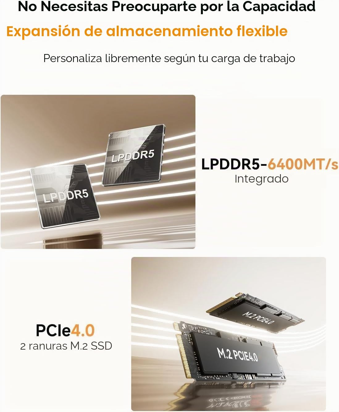 MINISFORUM UM690L Slim Mini PC, AMD Ryzen 9 6900HX Mini Ordenador (8C/16T, hasta 4,9 GHz), 16 GB LPDDR5 y 1 TB SSD PCIe 4.0, DP/HDMI 2.1/USB4, 4 x USB A, WIFI6E/BT5.2