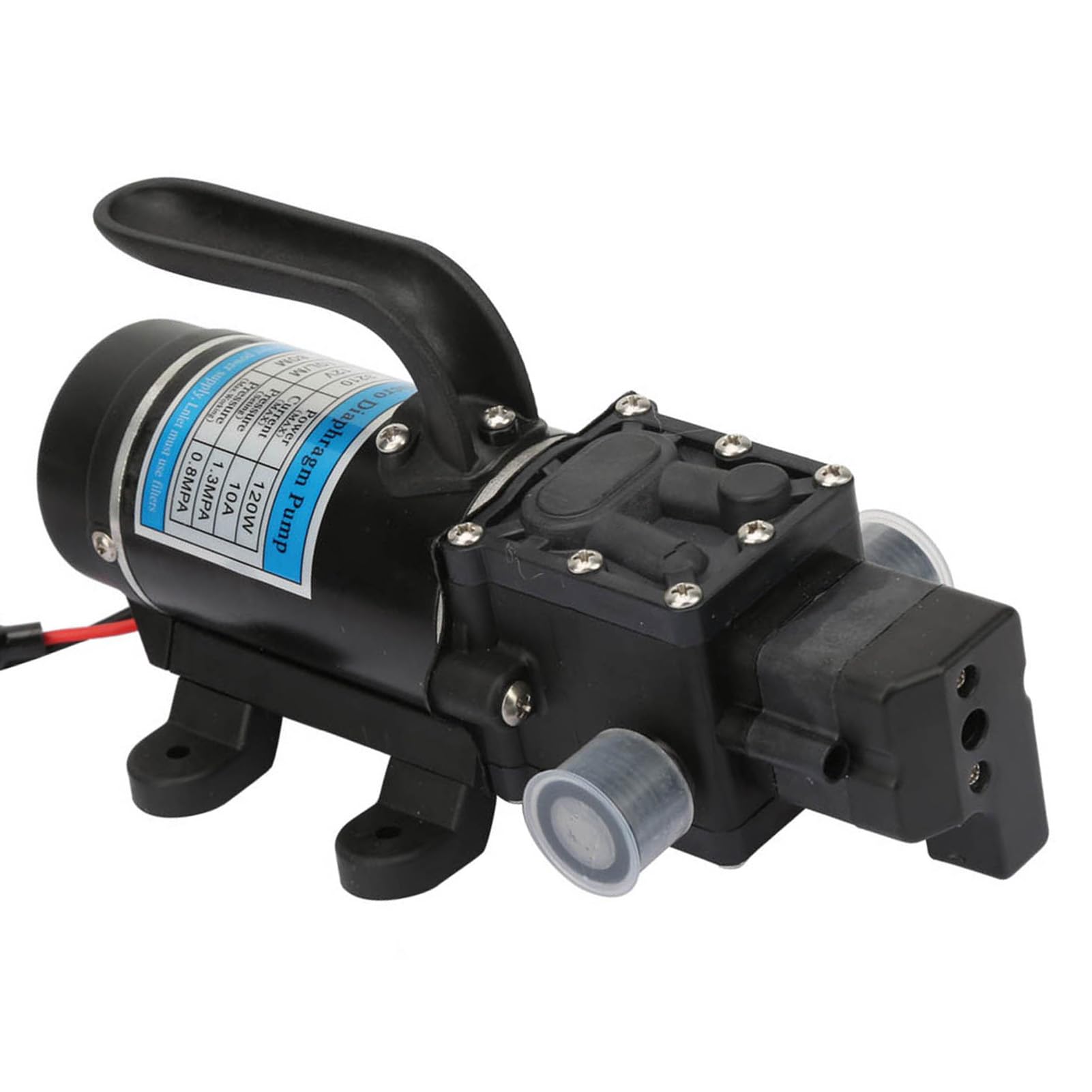 FTVOGUE Membrana Samozasysająca 12 V/24 V Pompa Wodna 10 L/m do Myjki