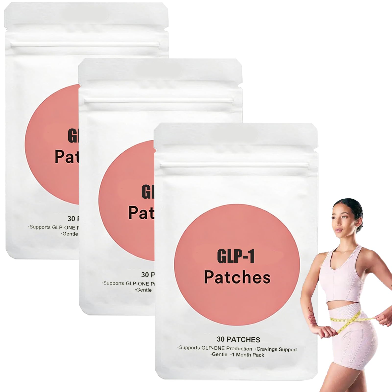 TKGEOUE 90 Stück metabalance patch, meta balance patch, berberine pflaster, Figurpflege-Pflaster für Bauch & Taille - 2