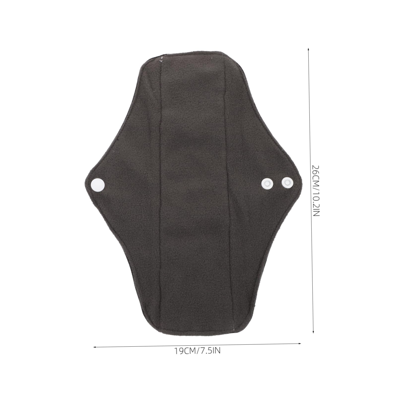 Didiseaon 2 Juegos De Compresas Sanitarias Lavables Para Mujeres Almohadillas De Maternidad Almohadillas Sanitarias Para Niñas Tela Lavable Reutilizable Almohadilla Reutilizable