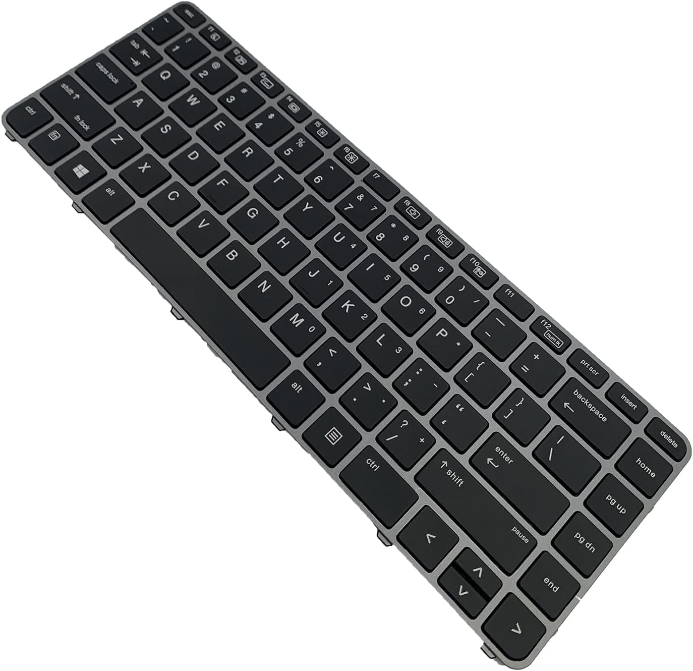 Laptop Replacement US Layout with Backlight Keyboard for HP Elitebook Folio 1040 G3 818252-001 844423-001 818252-001 903667-161 904715-161 9Z.NCHBQ.50S NSK-CY5BQ 903667-071