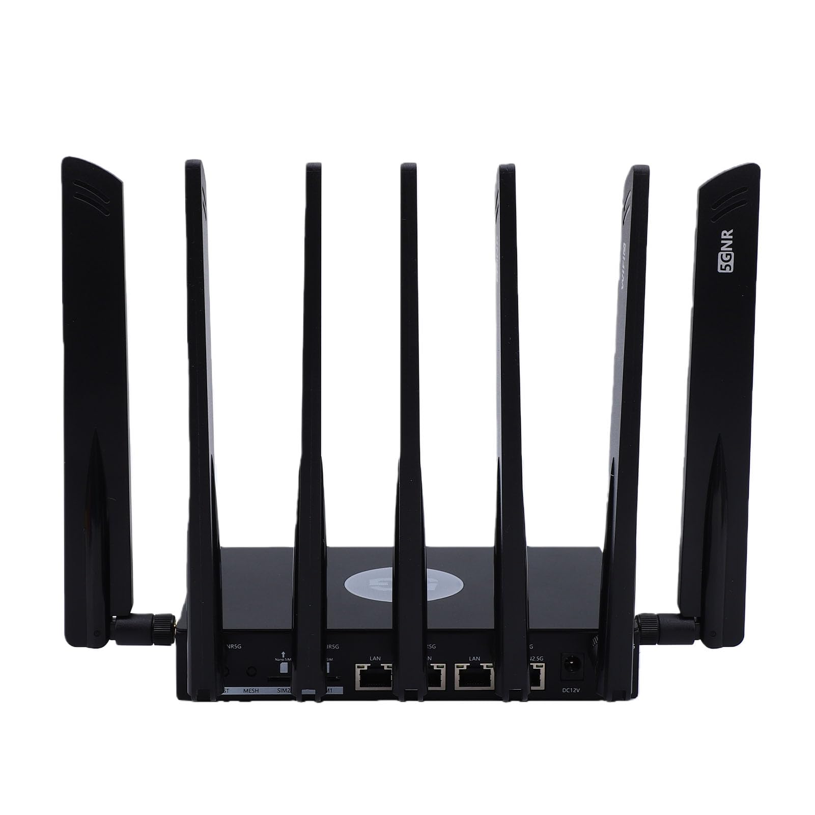 Router WiFi 6 5G, Router Cellulare Mesh 5G Dual Band AX3000 con Chip IPQ5018 e 7 Antenne Ad Alto Guadagno, per Streaming 4K e connettività Senza Ritardi (Spina europea)