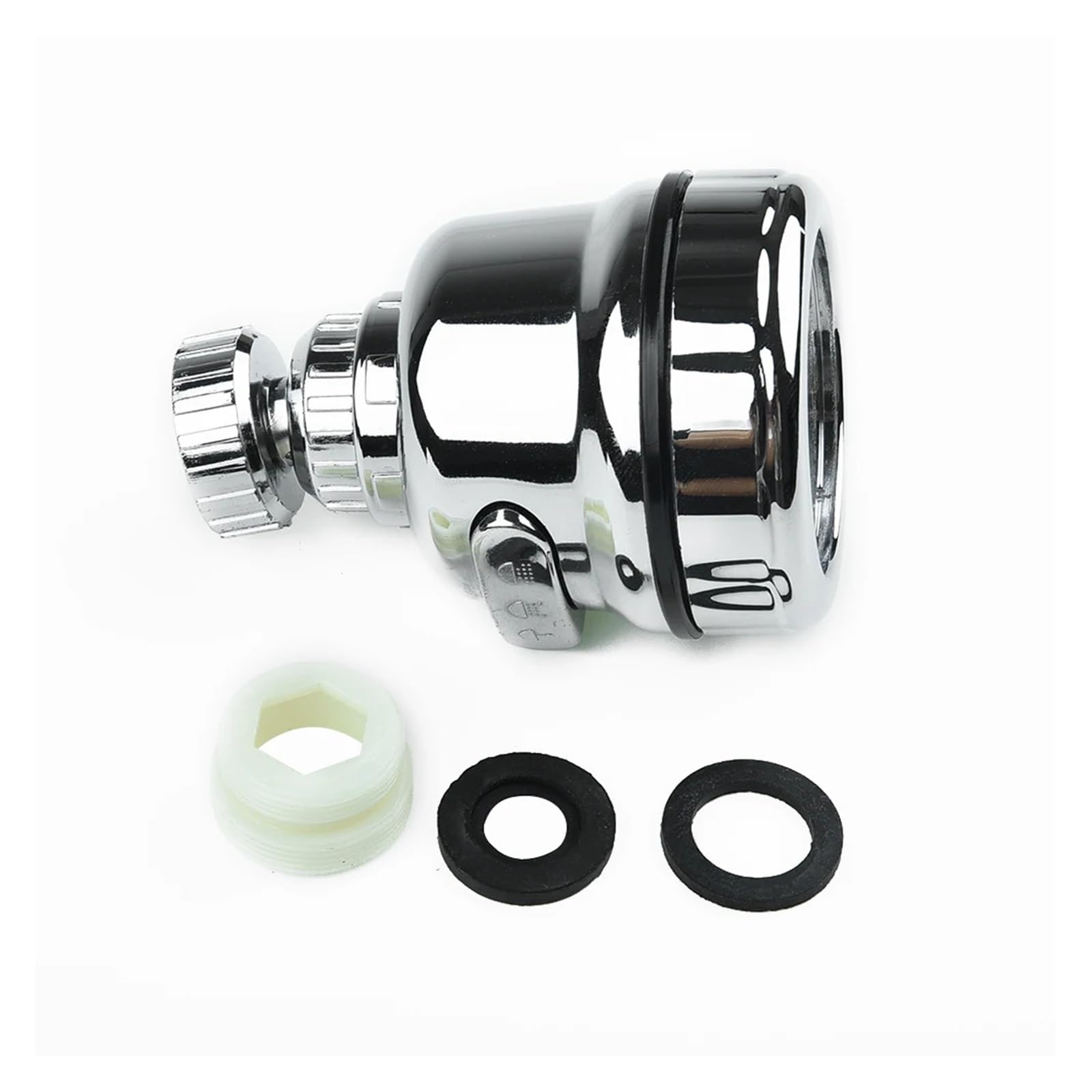BNGDFDGH Rotating Faucet Movable 3 Mode Kitchen Tap Head 360 Degree Water Saving Nozzle Sprayer Filter Extension Tube Accessories