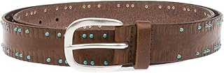 Cintura Uomo U07637BROWN Pelle Marrone