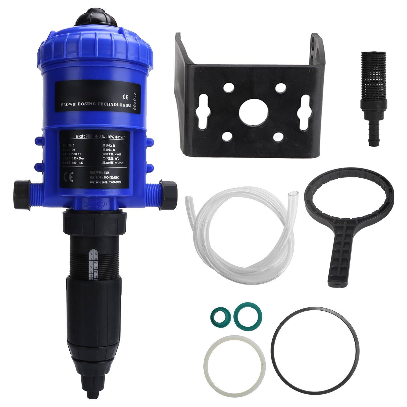 P2510 3% - 10% Distributeur de Produits Chimiques Pompe Proportionnelle Distributeur D'injecteur D'engrais G3/4