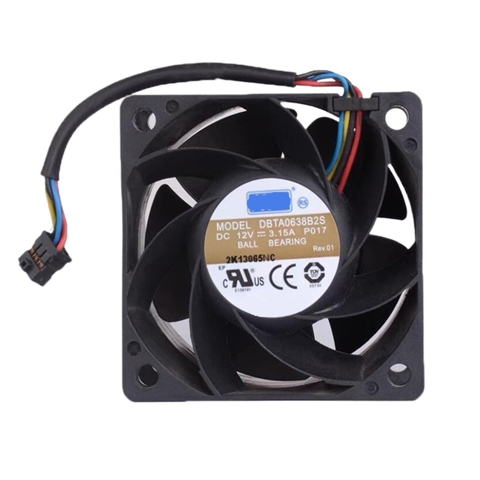 UITGVDQAT DBTA0638B2S 6038 6CM 12V 3.15A four-wire cooling fan