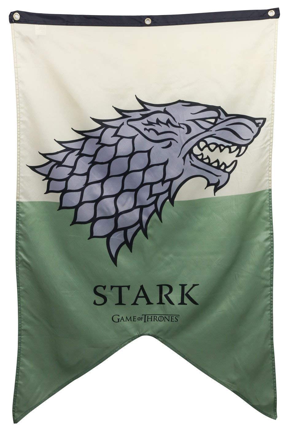 Game of Thrones House Sigil Wall Banner Flag Lannister Targaryen Stark (30" by 50") (House Stark)