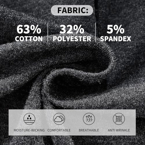 AIMPACT Mens Pajama Pants Cotton Soft Sleep Bottoms with Pockets Lounge Sleepwear PJ Pants 2 Pack4