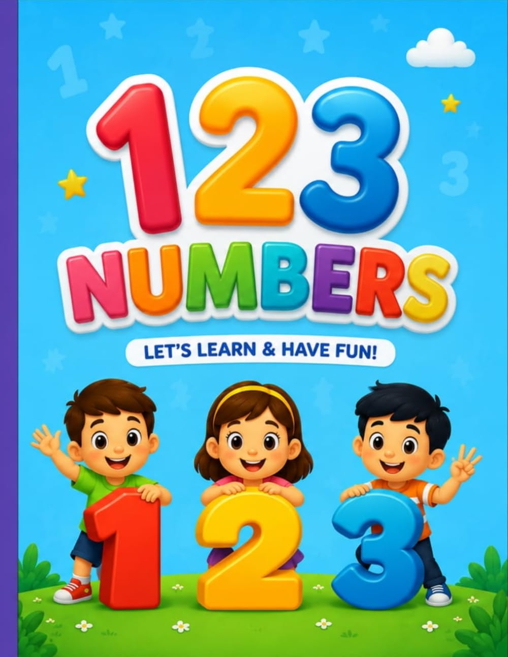 Numbers Fun for little learners: Count, trace, and color activities for preschools ages 3-5