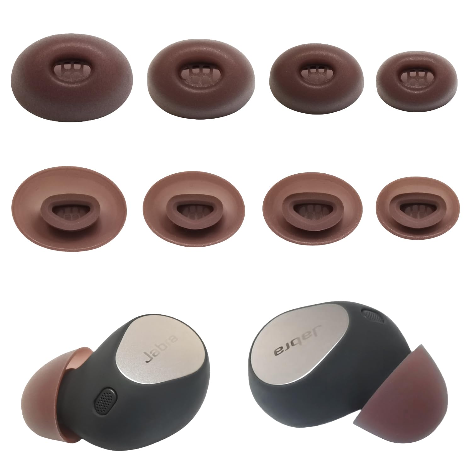 Amazon.com: Silicone Earbuds Tips for Jabra Elite 10 - Replacement