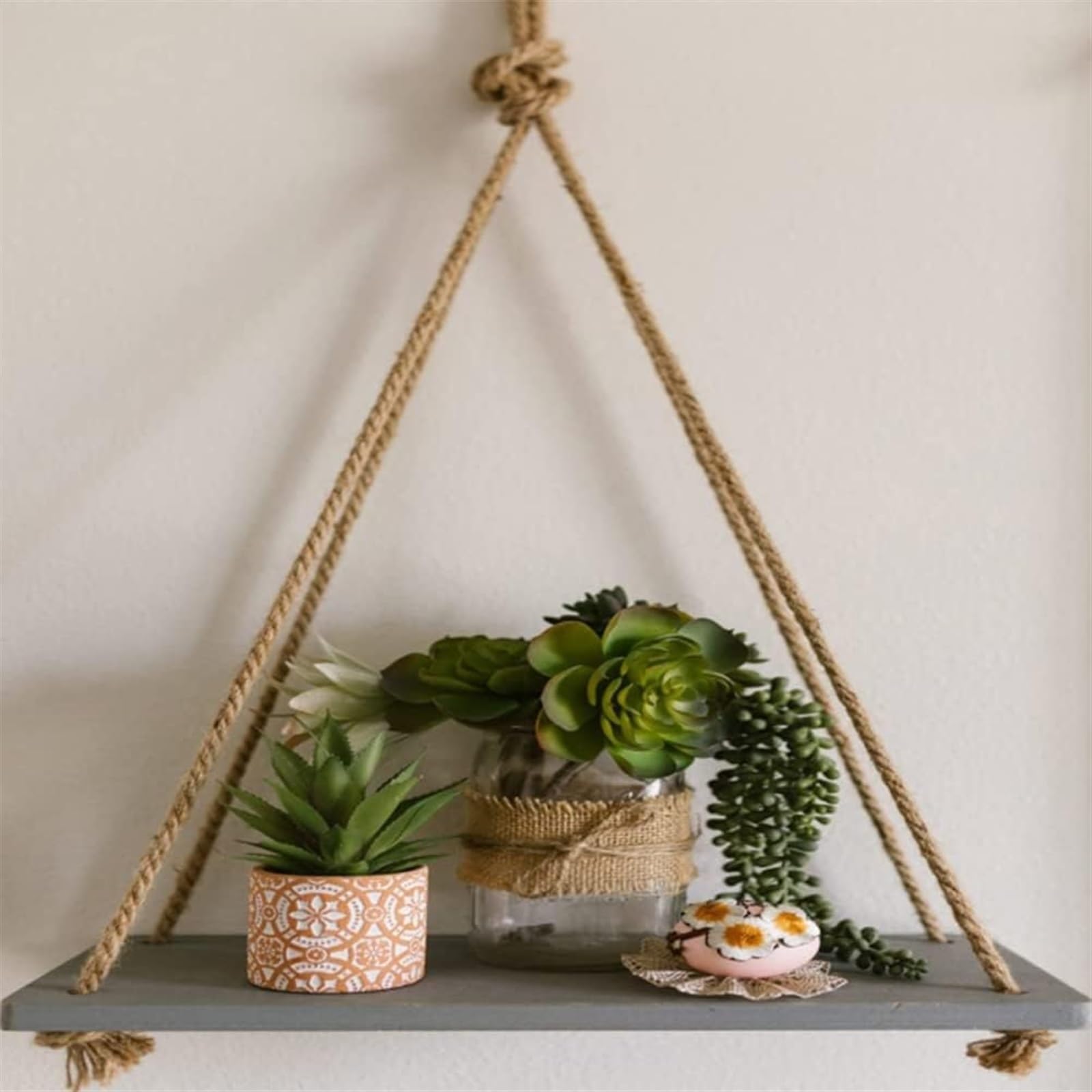 Atado De Decoración Artesanal Cuerda De Yute Natural Cuerda Gruesa, Cuerda Gruesa Cuerdas De Cáñamo Natural Cuerda De Yute for Terrazas De 20 Mm 4 Hilos Superfuerte Jardín De Guerra Agrup(Size:20MM 20