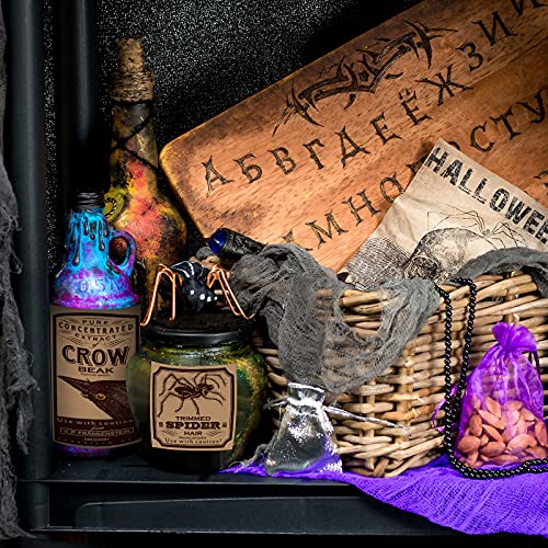 135 Pieces Halloween Animal Bottle Labels Medicine Bottle Stickers Poison Bottle Sticker Decals For Party Decoration And Photo Props, 27 Styles #TOP4