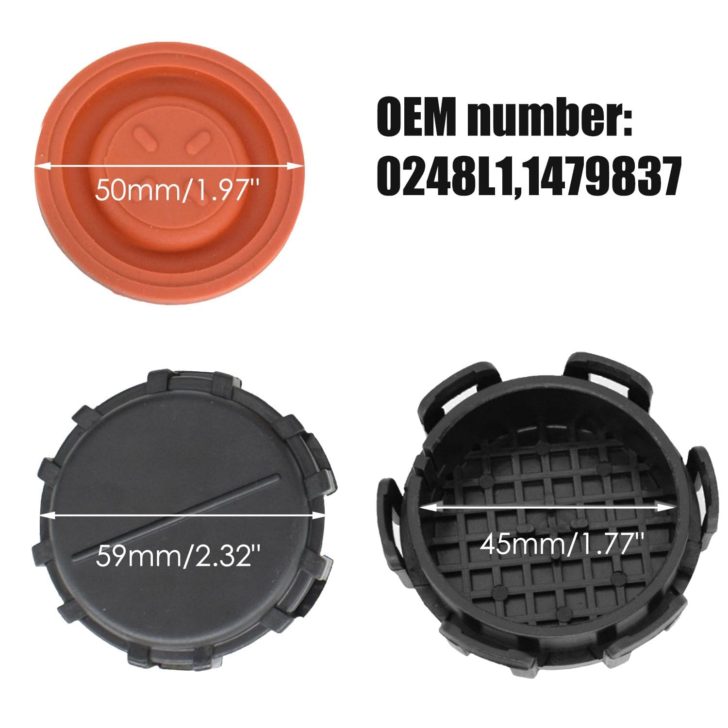 Kit Réparation Couvercle Soupape PCV Pour Peugeot 206/307 Et Citroën C2/C3 - Inclut Membrane Et Joints - 12