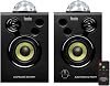 Hercules DJSpeaker 32 Party | 15-Watt RMS monitor speakers with tempo-synced light show