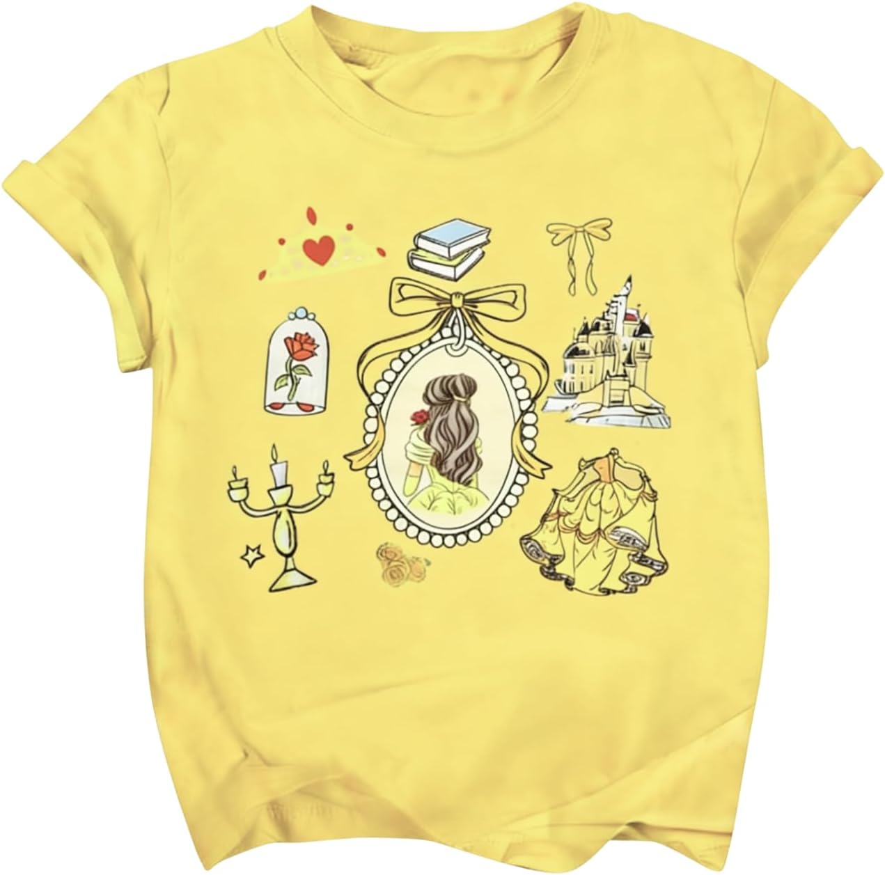 Magical Shirts for Girls Princess Graphic T Shirt Cute Family Vacation Trip Tee image 5