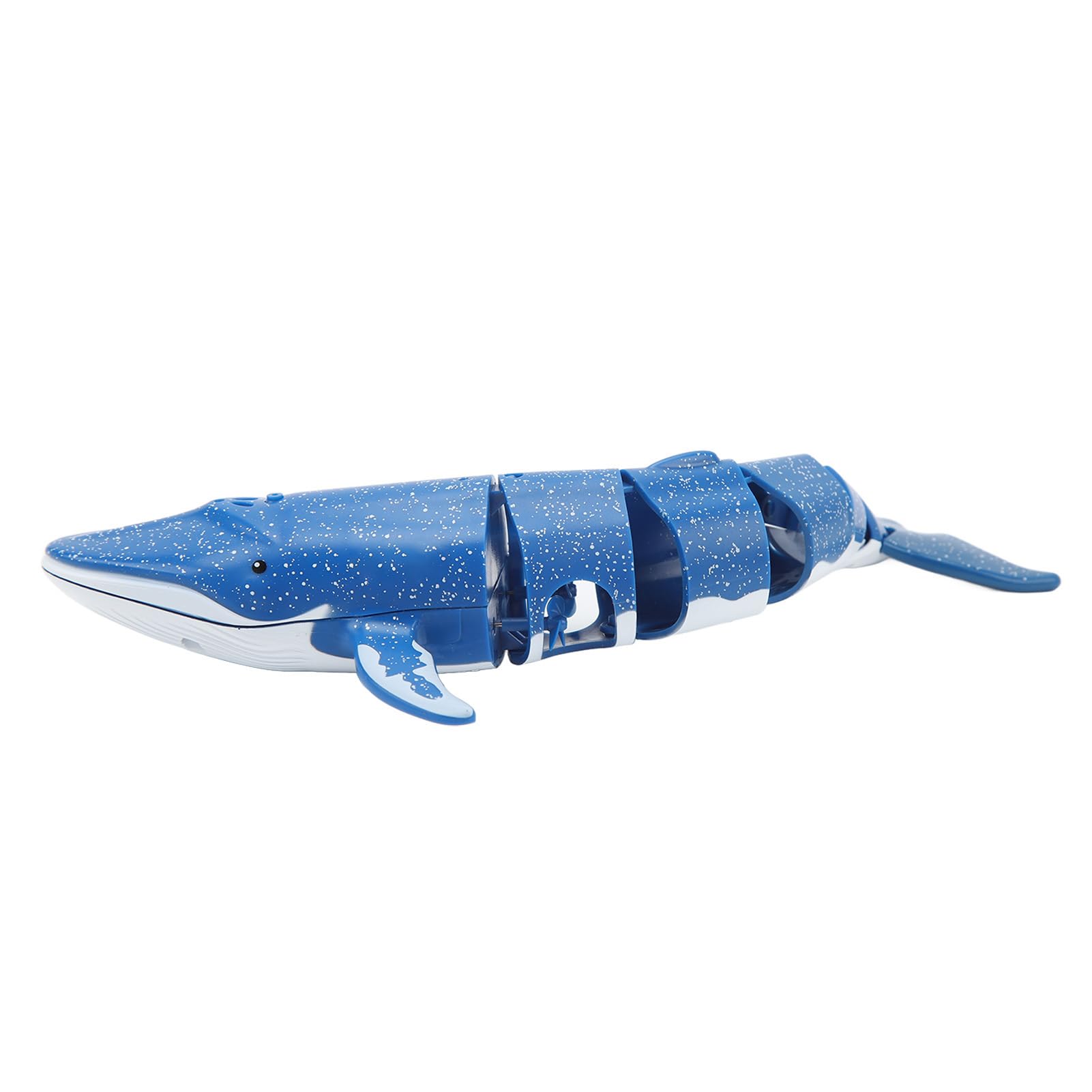 Juguete de ballena teledirigido de 2,4 G, mini juguete de simulación eléctrica con movimiento ágil muy realista para piscinas y bañeras (azul)
