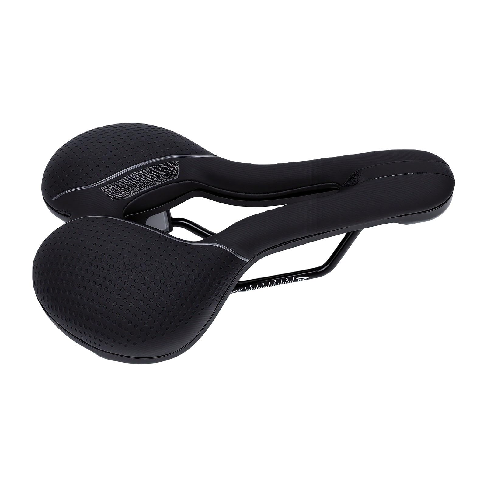 SIXRUN Funda de Asiento de Bicicleta con Luz Trasera Recargable, 400mAh
