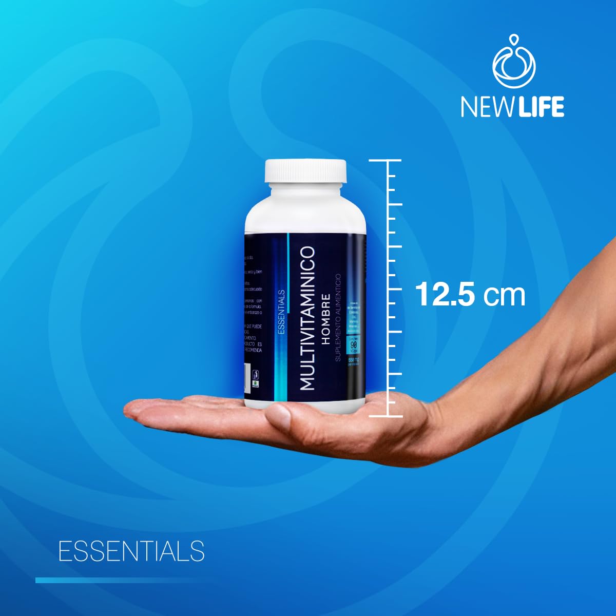 l carnitina l arginina y vitamina b3 NLS ESSENTIALS MULTIVITAMINICO PARA HOMBRES