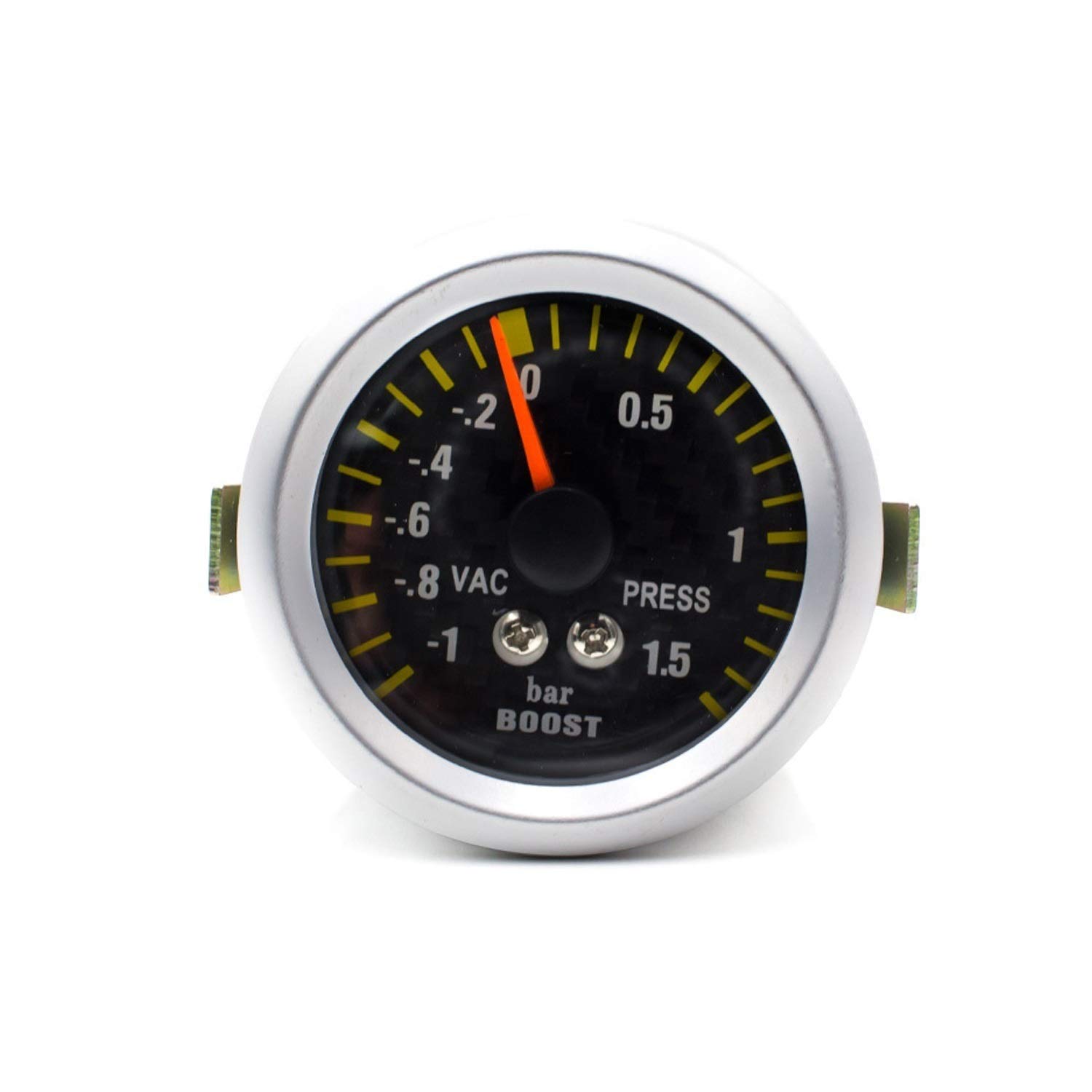 52mm Bar Turbo Wzmocnienie Wskaźnik Miernik Samochodowy Maszyny Car Carbon Face Boost Meter Do laboratorium