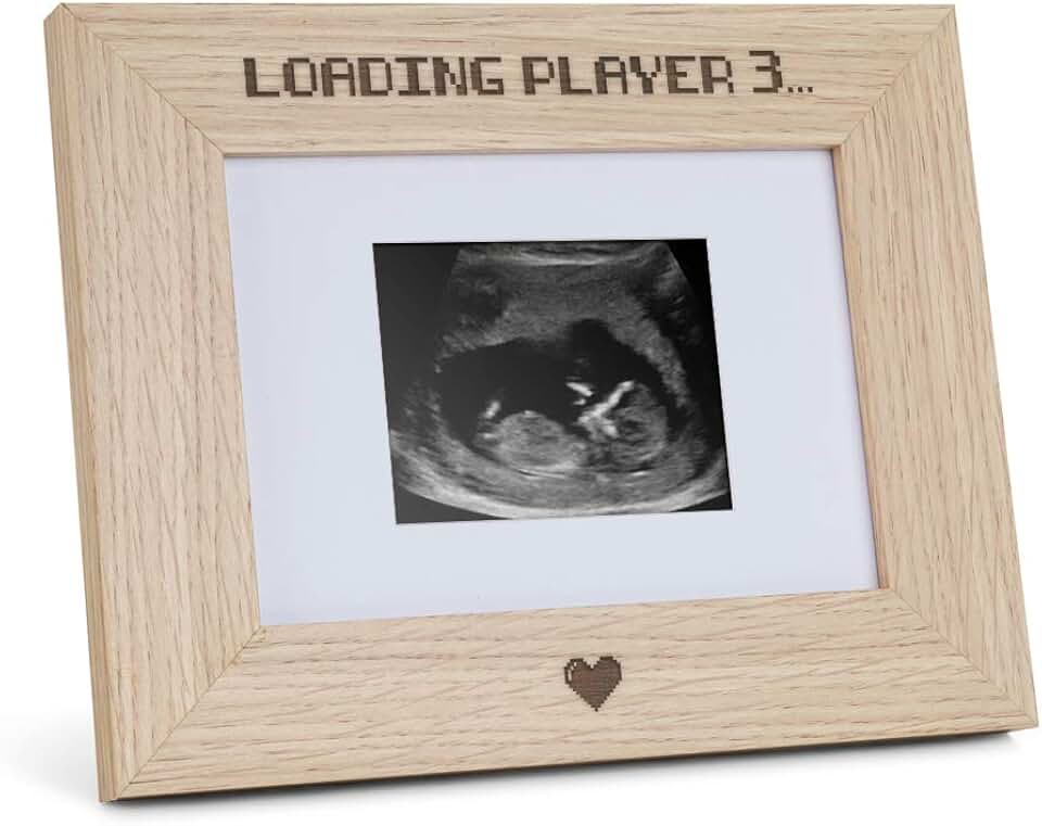 baby ultrasound picture frame