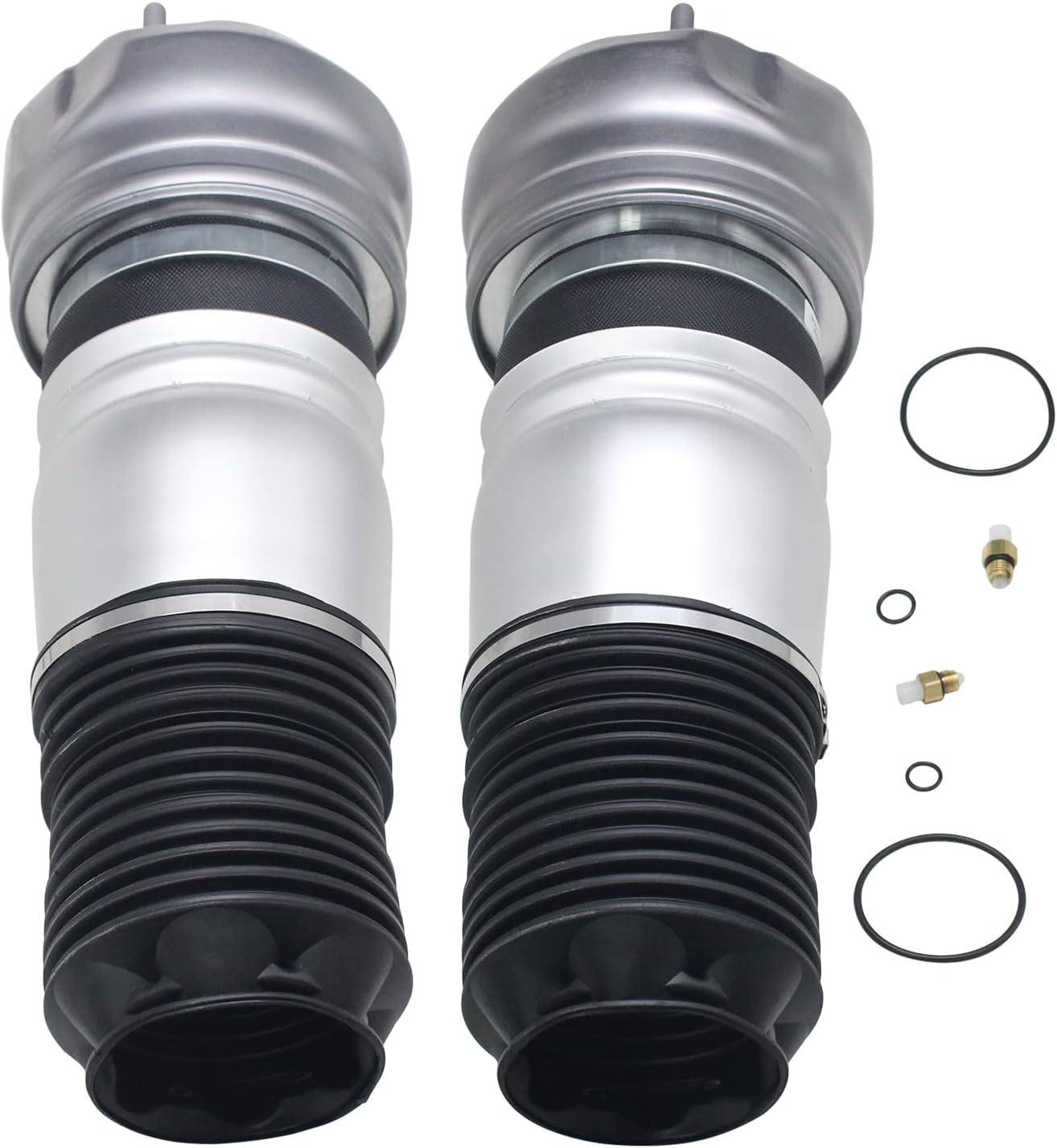 Pair Front Left & Right Air Suspension Spring For Porsche Panamera 2010-2013 With ADS Air Spring Bag 97034305108 97034305208