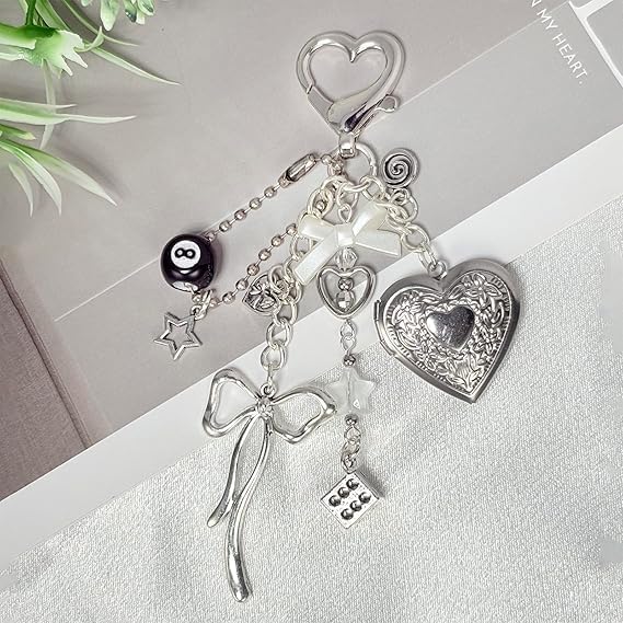 Chuppinz Aesthetic Keychains Silver - Image 7
