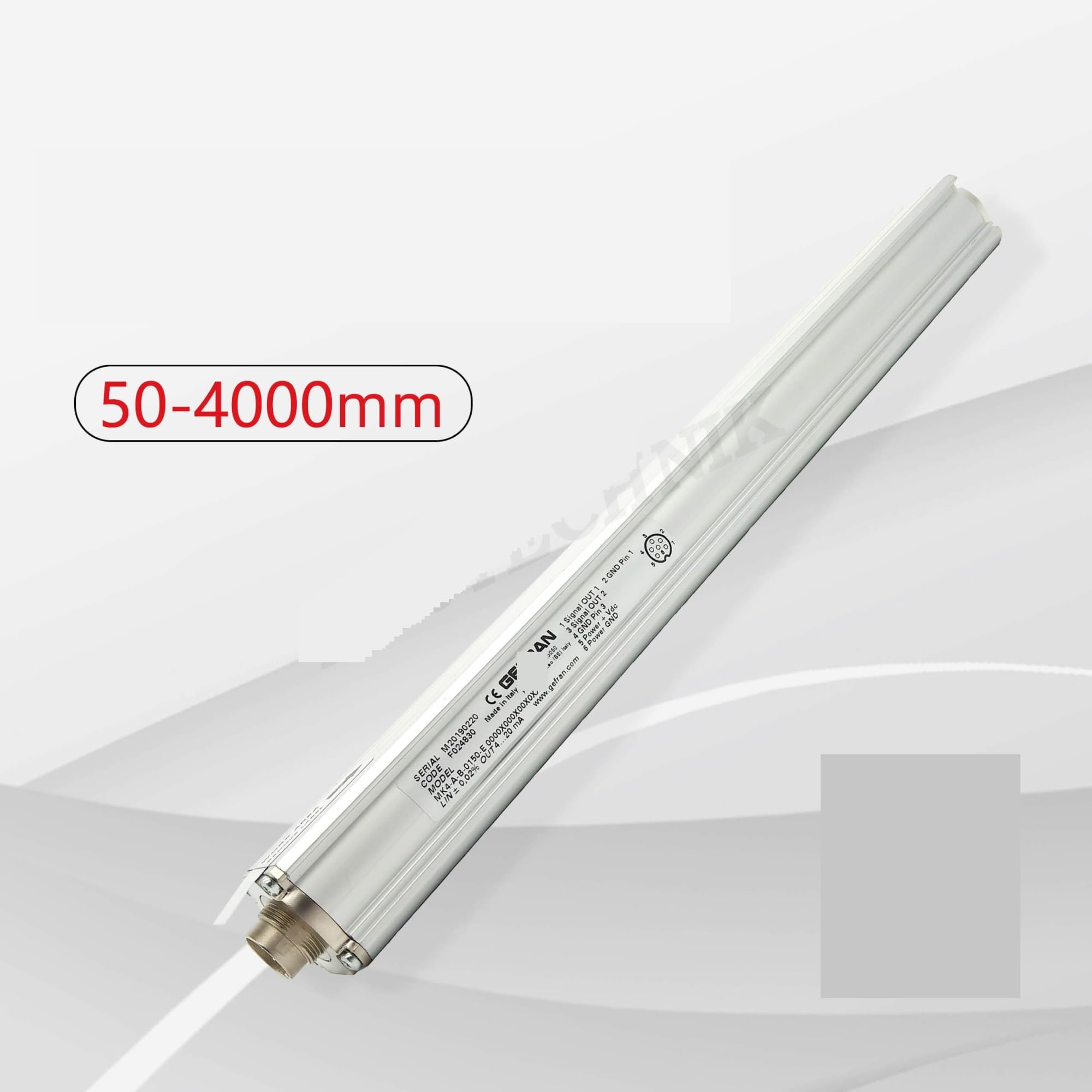 NURII Magnetostrictive Displacement Sensor, MK4-A-B-0150-E, Electronic Scale