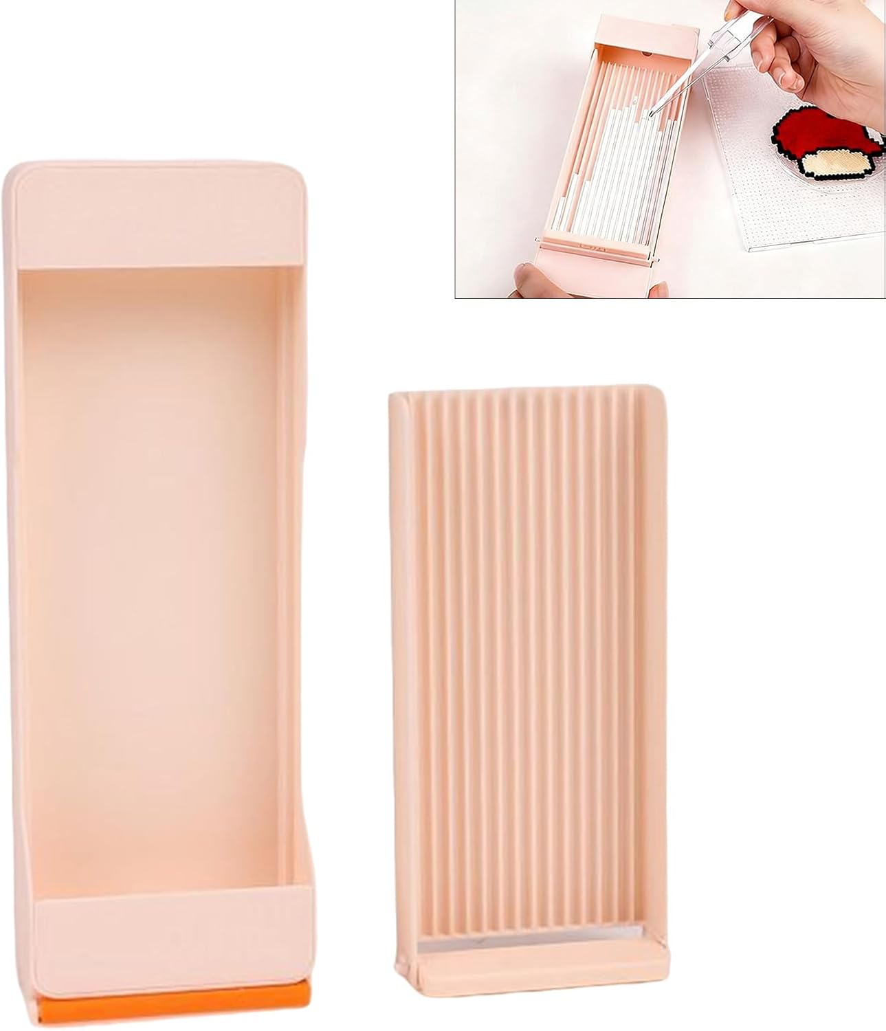 15 Slots Bead Organiser Stackable Bead Storage Tray Beading Sorting Shovel for Art Craft Project Portable Bead