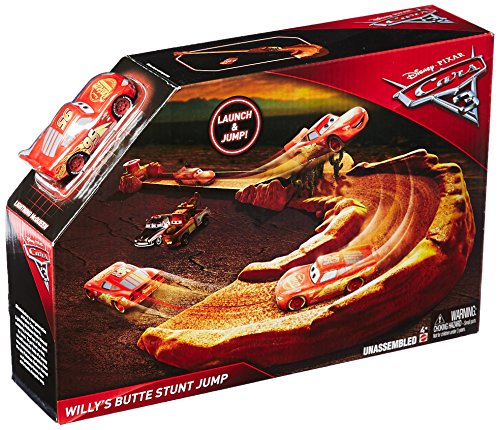 Disney Pixar Cars 3 Willy s Butte Stunt Jump Playset