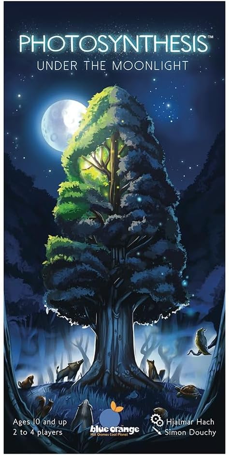 Photosynthesis Under The Moonlight - Expansion to Photosynthesis Original Game- Family or Adult Strategy Board Game for 2 to 4 Players. Recommended for Ages 10 and Up.